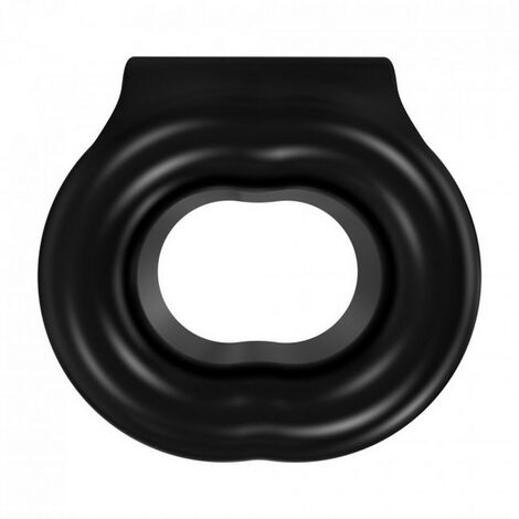 Эрекционное кольцо Bathmate Vibe Ring Stretch, черное