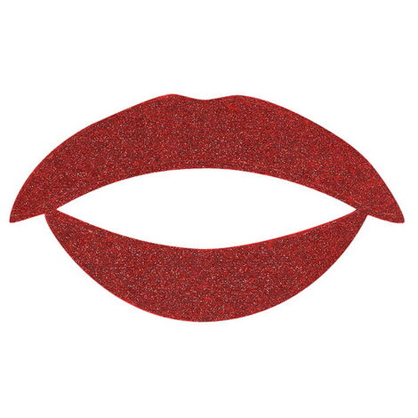 Изображения для губ Lip Tattoo Красный блеск, красные