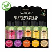 Набор массажных масел Naturals Massage Oil 5 ароматов 15 шт по 59 мл.
