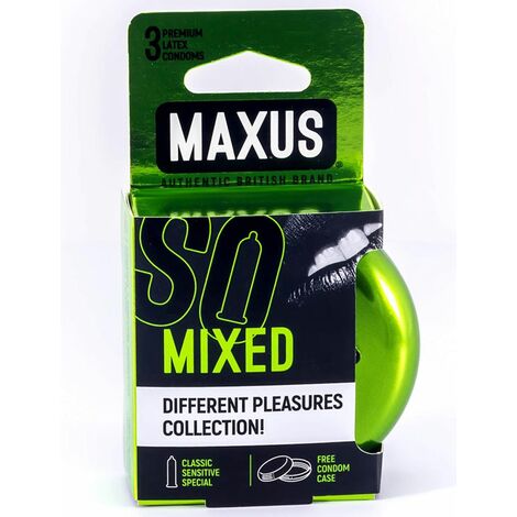 Презервативы MAXUS AIR Mixed, набор, 3 шт.