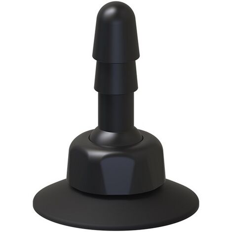 Насадка с присоской на шарнире Vac-U-Lock Deluxe 360 Swivel Suction Cup Plug, черная