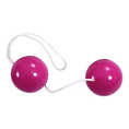 Вагинальные шарики фиолетовые со смещенным центром тяжести 7224LV купить в интим магазине для женщин