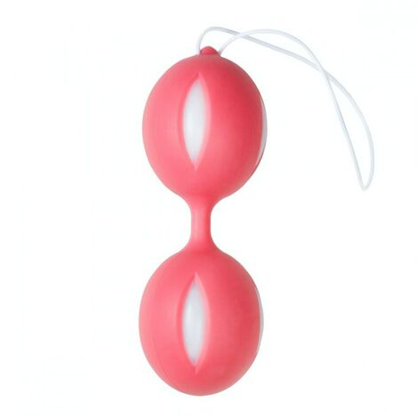 Шарики вагинальные для тренировок по системе Кегеля Wiggle Duo Kegel Ball, розовые