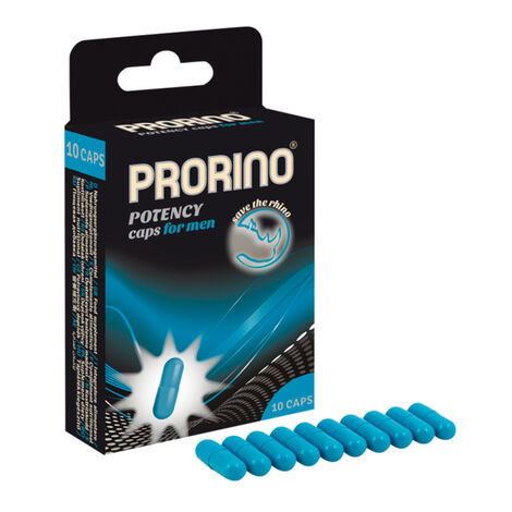 БАД PRORINO Potency Caps for men 10 капсул - Эро Прорино