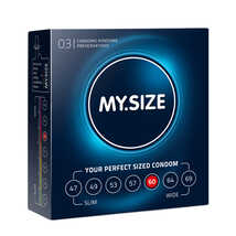Презервативы MY.SIZE №3 размер 60 - 3 шт.