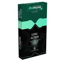 Презервативы пролонгирующие Domino Classic Long Action - 6 шт.
