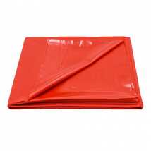 Виниловая простыня для интимных игр Джага-Джага 217 х 200 см., красная