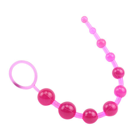 Анальная цепочка Sassy Anal Beads, розовая