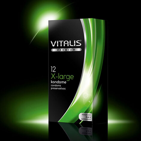 Презервативы VITALIS Premium №12 X-Large, увеличенного размера