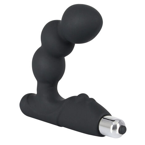 Стимулятор простаты с вибрацией Rebel Bead-shaped Prostate Stimulator, черный