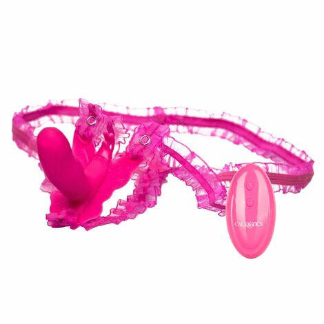 Клиторально-вагинальная бабочка Venus Butterfly® Silicone Remote Venus Penis, розовая