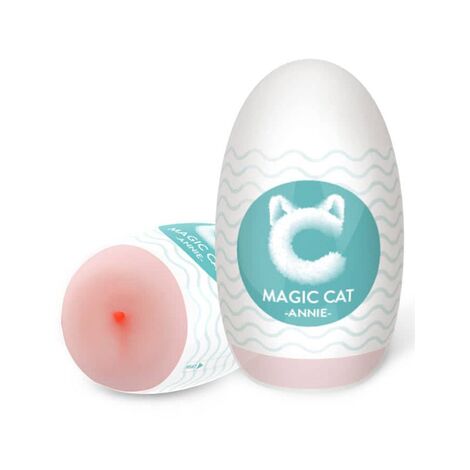 Мастурбатор яйцо Magic Cat Annie, зеленый, 62x106 мм
