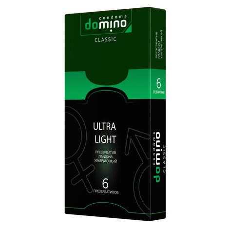Презервативы Luxe DOMINO CLASSIC Ultra Light 6 шт, 18 см