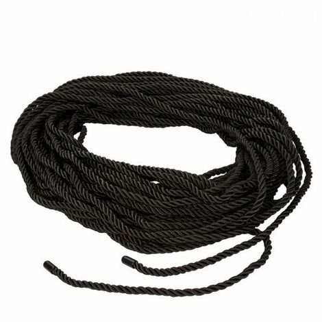 Веревка для связывания Scandal BDSM Rope 30 м., черная