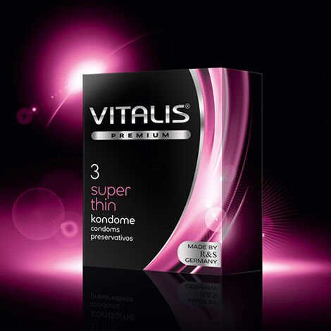 Презервативы VITALIS Premium №3 Super Thin, ультратонкие