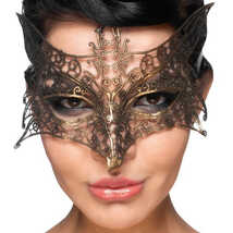 Карнавальная маска Шератан Джага-Джага, золотистая