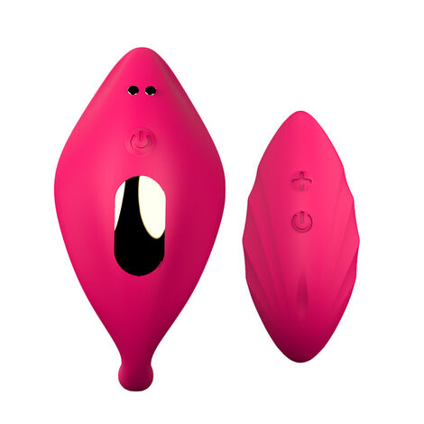 Вибратор скрытого ношения Melo Wearable Vibrator с пультом д/у, розовый