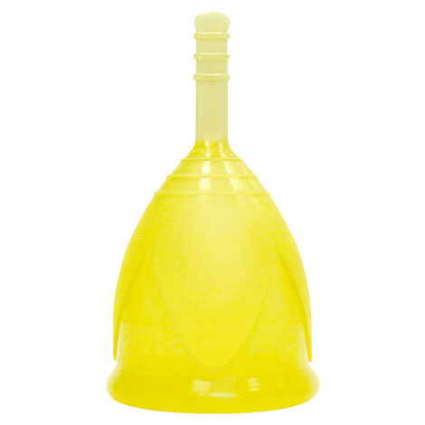 Менструальная чаша Хорс Тюльпан, желтая - L