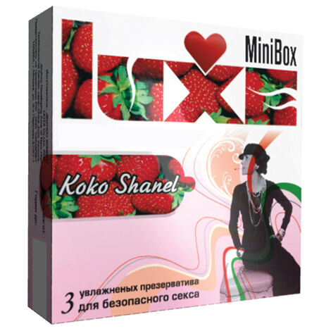 Презервативы Luxe Mini Box Коко Шанель №3