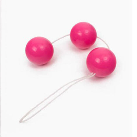 Тройные вагинальные шарики Sexual Balls Baile, розовые