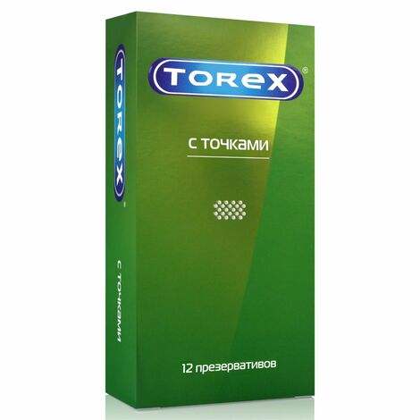 Презервативы со стимулирующими точками Torex - 12 шт.