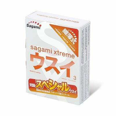 Презервативы латексные Sagami Xtreme Superthin 004 mm, 3 шт