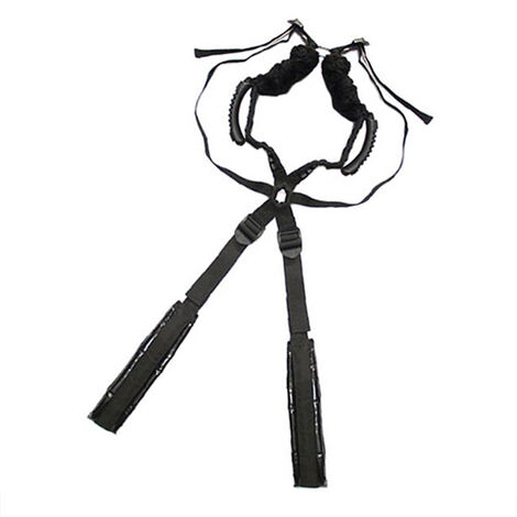 Комплект бондажный Romfun Sex Harness Bondage на сбруе, чёрный
