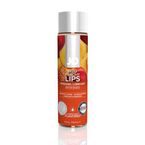 Лубрикант со вкусом персика JO H2O Lubricant Peachy Lips, 120 мл