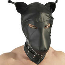Шлем маска собака Dog Mask, черная
