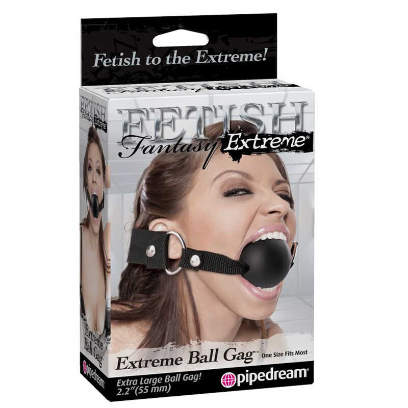 Фетиш с помощью эротического набора Blindfold Ball Gag
