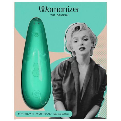 Бесконтактный клиторальный стимулятор Womanizer Marilyn Monroe, мятный