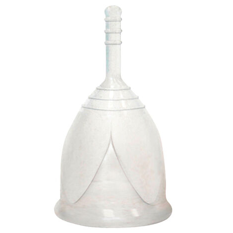 Менструальная чаша Хорс Тюльпан, прозрачная - S