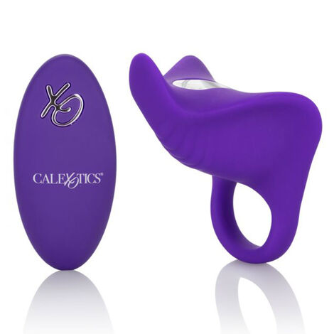 Кольцо на пенис с пультом ДУ Silicone Remote Orgasm Ring, фиолетовое