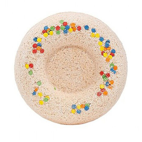 Бурлящий шар для ванн Карамельный Пончик - 60 г.