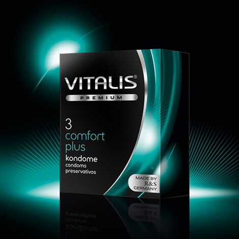Презервативы VITALIS Premium №3 Comfort Plus, анатомической формы