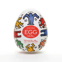 Мастурбатор Tenga & Keith Haring Egg Dance, разноцветный