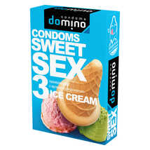 Презервативы для орального секса Domino Sweet Sex Ice Cream, прозрачные
