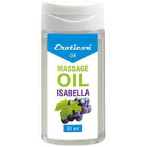Массажное масло с ароматом винограда Изабелла - 30 мл.