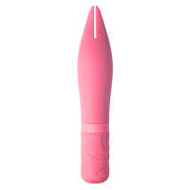 Вибратор с головкой в форме вилочки Universe BonBon’s Powerful Spear Pink, розовый