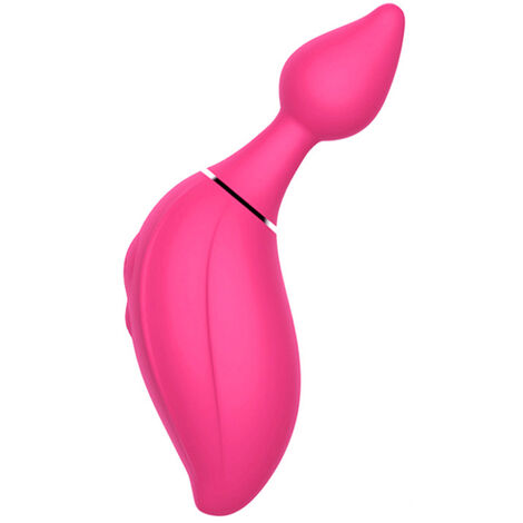 Вибратор расширяющийся анально-вагинальный Daphne, розовый