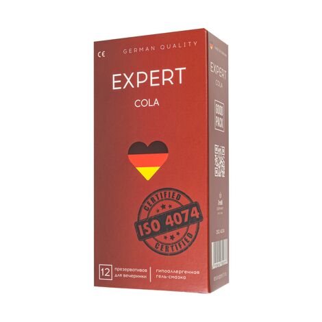 Презервативы EXPERT Cola Germany 12шт. (аромат Колы)