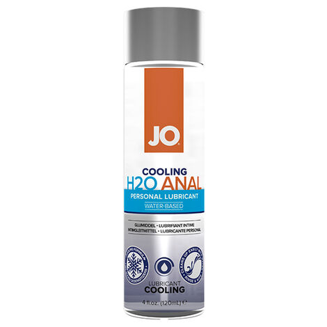 Анальный охлаждающий и обезболивающий любрикант на водной основе JO Anal H2O Cool, 120 мл