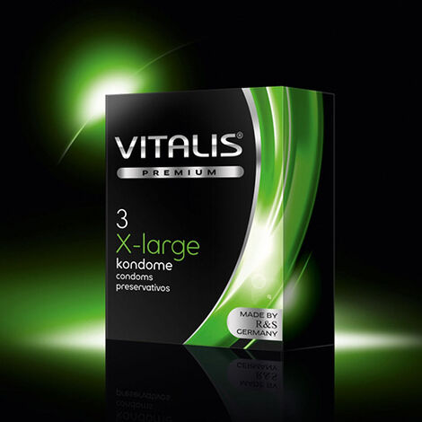 Презервативы VITALIS Premium №3 X-Large, увеличенного размера