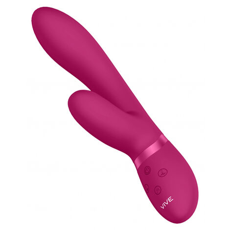 Вибромассажер Kyra с функциями пульсирующее воздействие и мгновенный оргазм, розовый