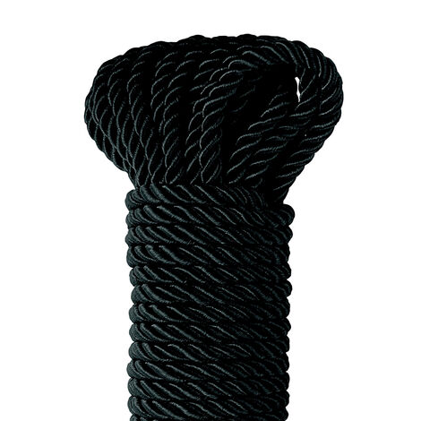 Веревка для фиксации Fetish Fantasy Series Deluxe Silky Rope, черная