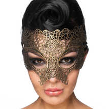 Карнавальная маска Мира Джага-Джага, золотистая