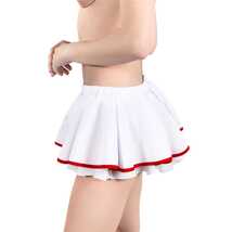 Костюм Низ Медсестра Pecado BDSM, юбка,бело-красный, 40-42