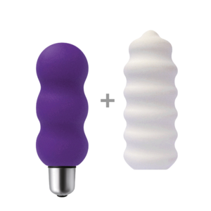 Набор Joystick micro-set Papillon purple + white