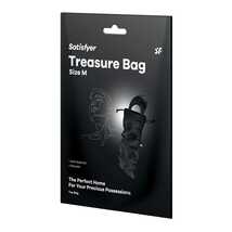 Мешочек для хранения вибромассажера Treasure Bag M black, чёрный