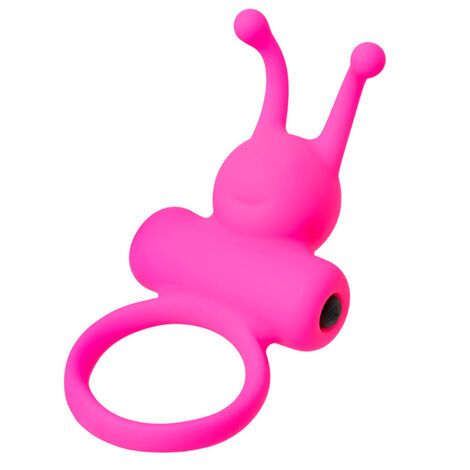 Эрекционное кольцо на пенис Штучки-дрючки, силикон, розовое